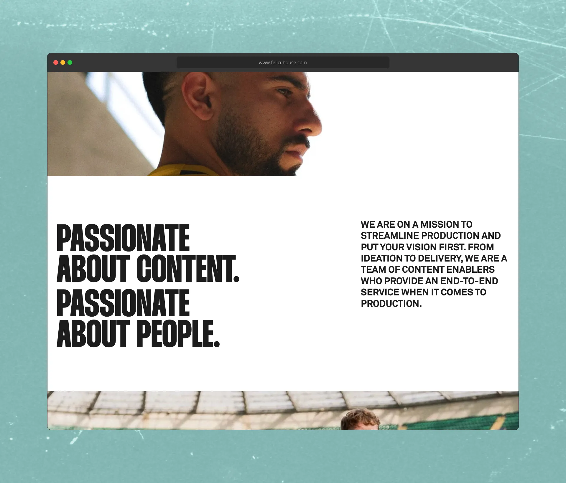 Custom CMS for a media production company
